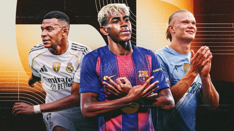 Yamal, Haaland, Mbappe