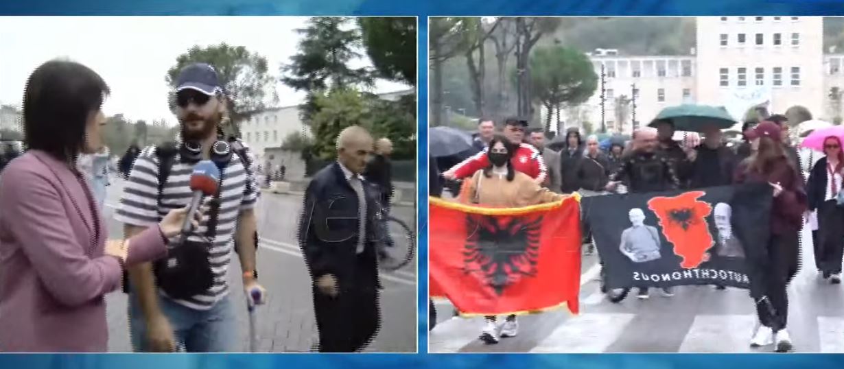 Foto nga burimi: I riu në protestë: Dialog me Ramën nuk mund të ketë, mbështesim studentët në çdo kërkesë!