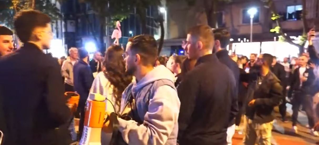  Ju erdhi fundi    Protestuesit ndalojnë pranë Drejtorisë së Policisë së Tiranës  Polici e krimit 