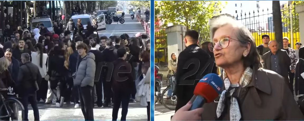VIDEO  E moshuara nga protesta mesazh Ramës  Nuk ka dialog me ty  vetëm dorëheqje  Nëse do 