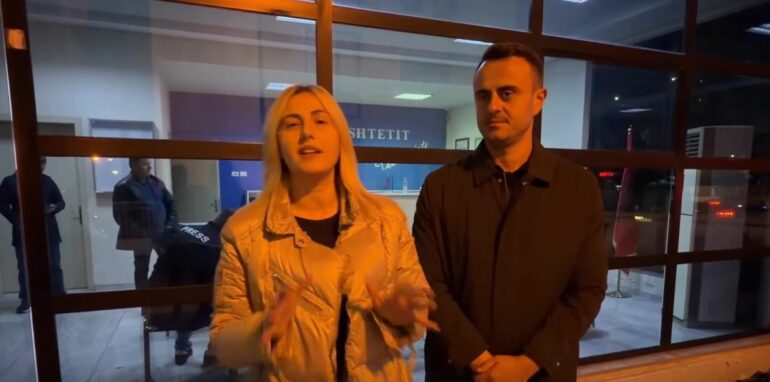 Ina Zhupa Protestee