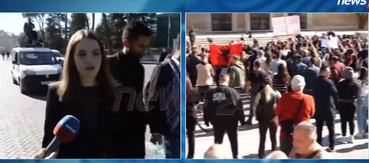 Deputetja e pavarur  Marjana Koçeku mes studentëve dhe pedagogëve  Rama nuk pranon dialog  vetëm monolog 