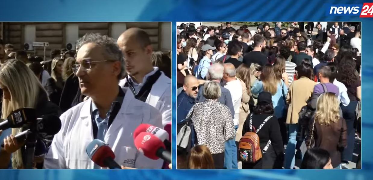  Nuk do të donim të ngjisnim kockat  përfshirë edhe të policëve   Mjeku  Mbështesim studentët  Rinia duhet të marrë fatet e ve   