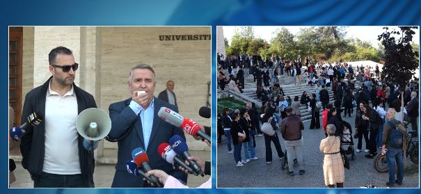 Foto nga burimi: “Përfaqësitë e huaja diplomatike, PE, ambasada e SHBA të mos lejojnë eskalimin”/ Aleksandër Kovaçi: Brutaliteti ndaj rinisë shqiptare, e papranueshme! Nëse politika nuk është e zonja të japë zgjidhje…