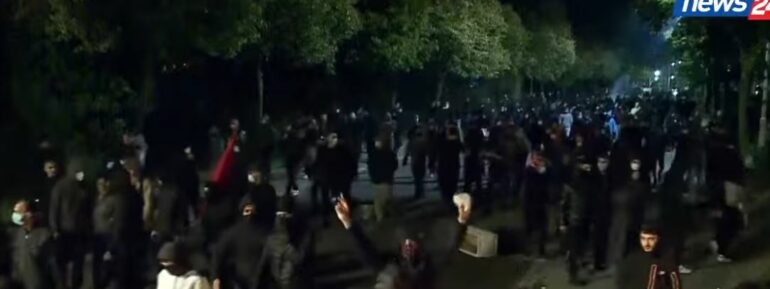 Protesta 8 Tirane