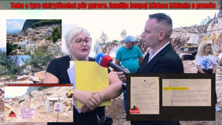 “S’pyes! Jam më lart se ministrat!”/ Përplasja për guroret në Skrapar! Miranda Jaupaj akuzon “Topi EKI” për shfrytëzim të paligjshëm: Pronën time do ta mbroj me gjak!