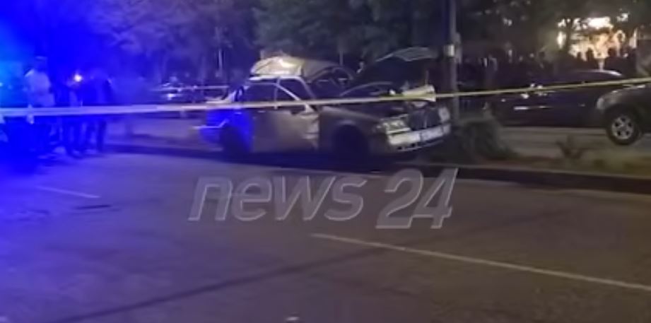 Shpërthimi i automjetit në Gjirokastër  reagon policia  Plagosen dy persona
