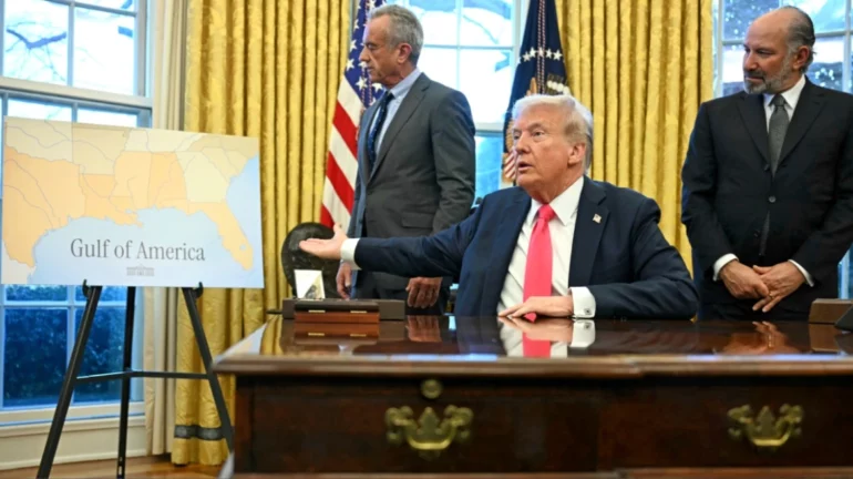 Trump Mexico Gulf