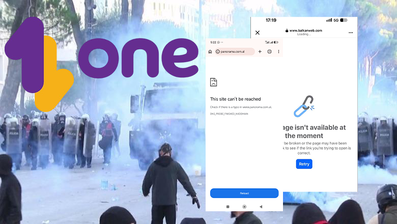 Foto nga burimi: Abonentët e “One Albania” ngrenë alarmin: Kompania ka ndërprerë shërbimin e internetit! Black out-i në kulmin e protestave studentore kundër qeverisë